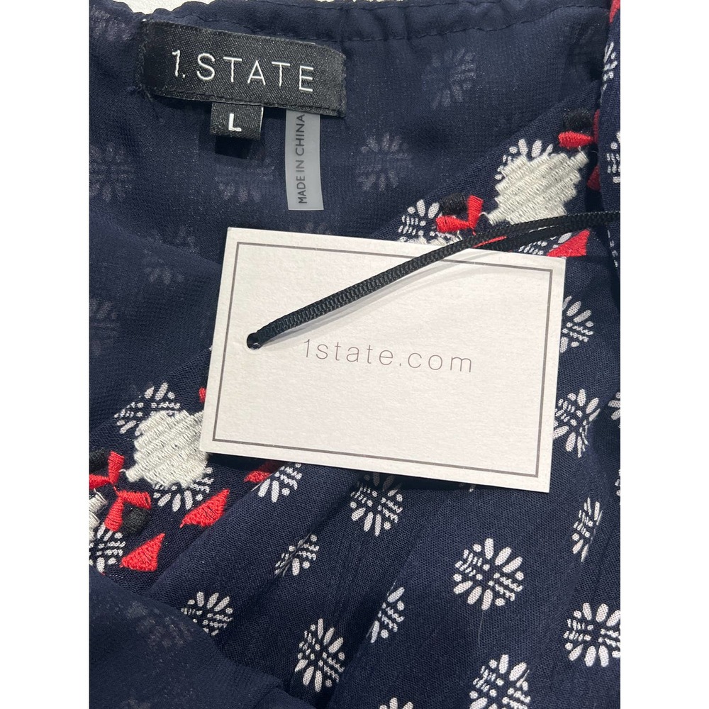 1. State Women's Wide-Leg Jumpsuit, NWT Size L - Picture 10 of 16